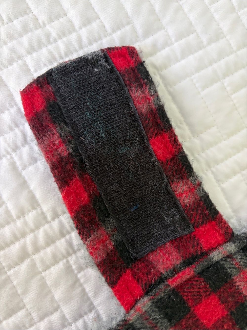 Dog Black & Red Buffalo Plaid Reversible jacket - Picture 9 of 11